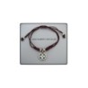 cruz orlada plata de ley pulsera colgante proteccion