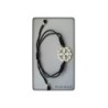 cruz orlada proteccion plata de ley pulsera colgante amuleto