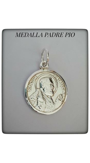 Padre Pío de Pietrelcina Francisco Forgione MEDALLA PLATA