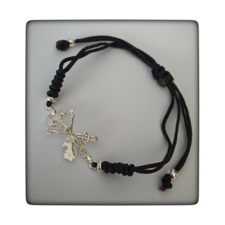 cristo de la legion plata de ley pulsera