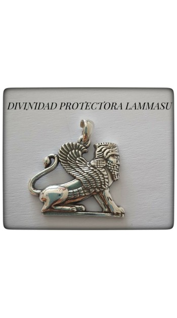 lammasu lamassu lamasu lamasus shedu plata colgante