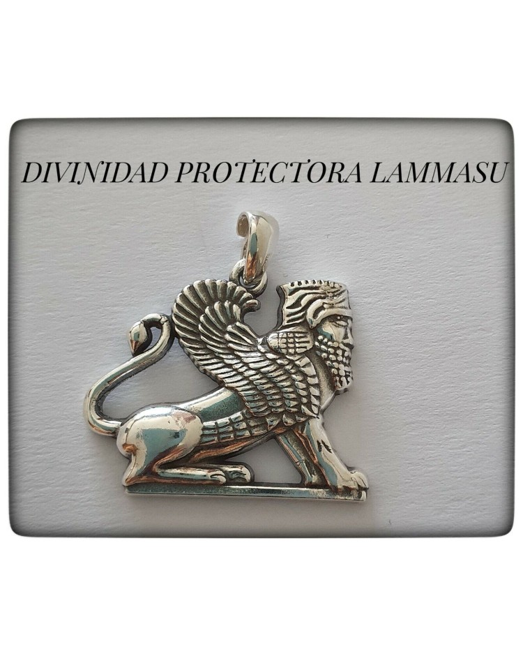 lammasu lamassu lamasu lamasus shedu plata colgante