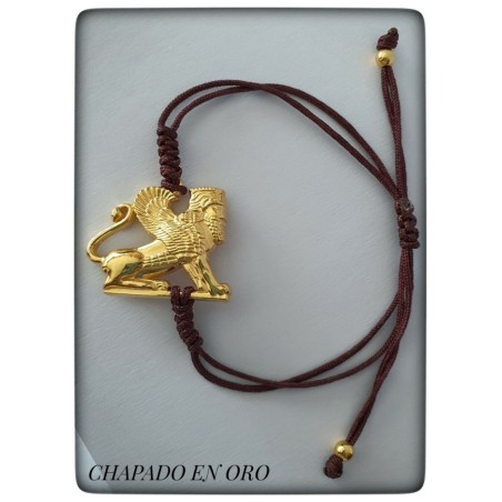 lammasu lamassu lamasu lamasus shedu pulsera plata de ley oro