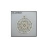 colgante cubo arcangel metatron plata oro