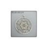 colgante cubo arcangel metatron plata oro