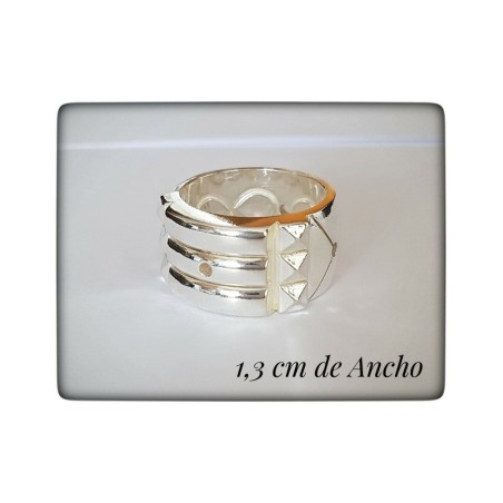 anillo atlante plata proteccion alineaccion chakras