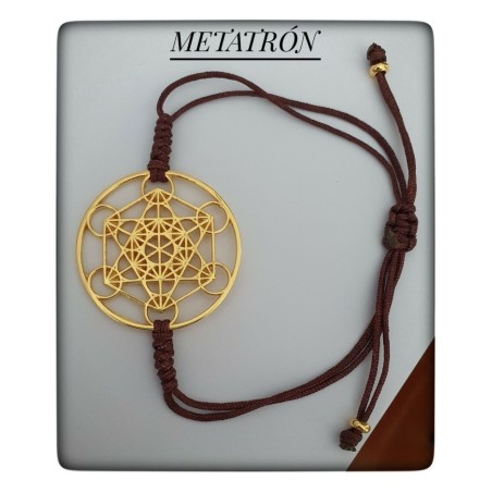 pulsera con cubo arcangel metatron plata proteccion protector