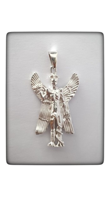 colgante pazuzu plata amuleto proteccion protector