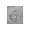 colgante plata de ley arbol de la vida geometria sagrada