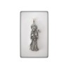 colgante santa muerte plata protector proteccion