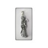 colgante santa muerte plata protector proteccion