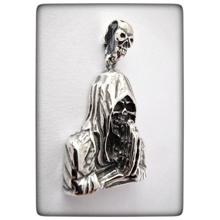 santa muerte colgante plata mexico plata colgante