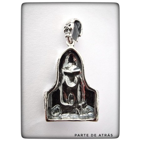 santa muerte colgante plata mexico plata colgante