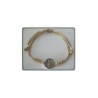 Pulsera san rafael plata colgante