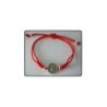 Pulsera san rafael plata colgante