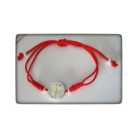 arcangel san gabriel plata  de ley pulsera colgante