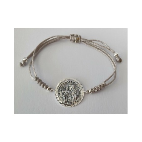 pulsera virgen del carmen plata de ley patrona marineros