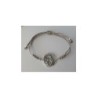 pulsera virgen del carmen plata de ley patrona marineros