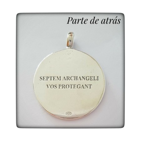 Arcangeles Mayores Amuleto Proteccion Plata de Ley Talisman