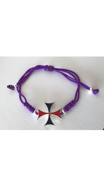 pulsera plata de leu templarios trinitarios iglesia semana santa