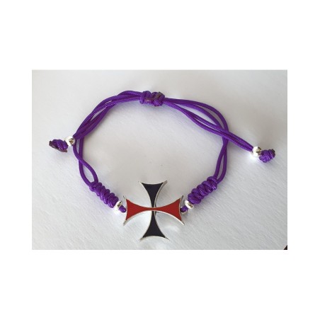 pulsera plata de leu templarios trinitarios iglesia semana santa