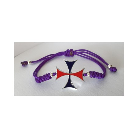 pulsera plata de leu templarios trinitarios iglesia semana santa