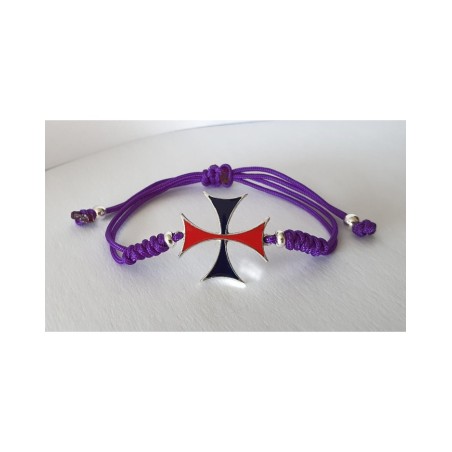 pulsera plata de leu templarios trinitarios iglesia semana santa