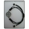 pulsera con nudo celta de las brujas plata de ley proteccion