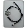 pulsera con nudo celta de las brujas plata de ley proteccion