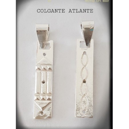 colgante atlante plata de ley atlantida egipto tutamkamon