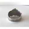anillo mason masonico plata de ley sello