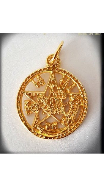 tetragrammaton plata de ley pentagrama esoterico wicca