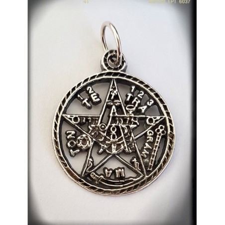 tetragrammaton plata de ley pentagrama esoterico wicca