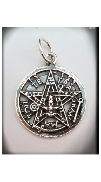 tetragrammaton plata de ley pentagrama esoterico wicca