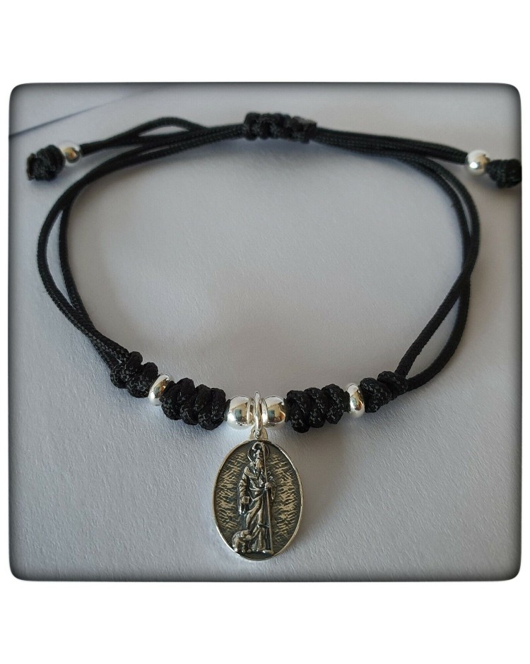 san anton pulsera plata de ley