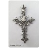 colgante cruz gotica plata de ley