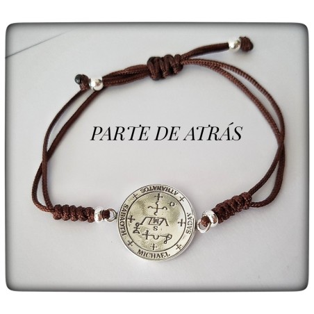 pulsera arcangel san miguel plata