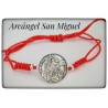 pulsera arcangel san miguel plata