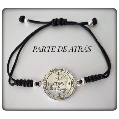 pulsera arcangel san miguel plata