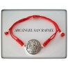 pulsera arcangel san rafael plata