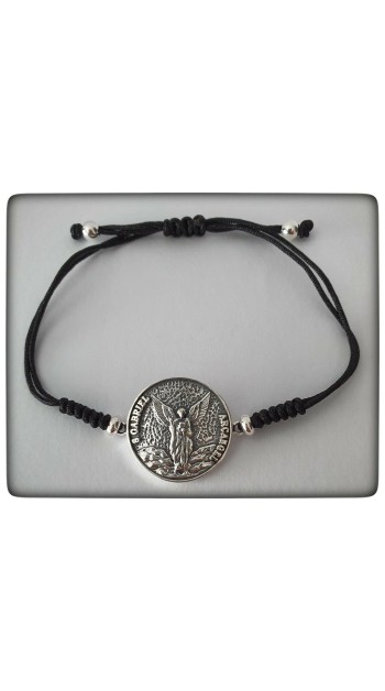 pulsera arcangel san gabriel plata