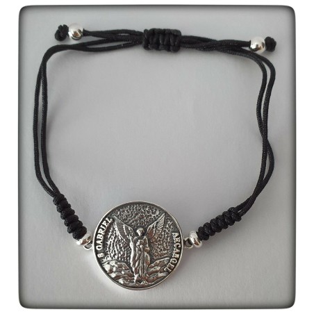 pulsera arcangel san gabriel plata