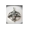 baphomet plata de ley colgante macho cabrío