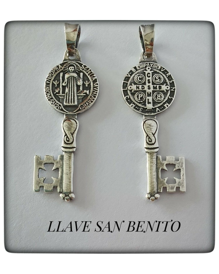 Llave san Benito proteccion amuleto exorcismo mal de ojo San benedicti