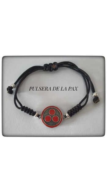 pax cosmica paz pulsera plata de ley