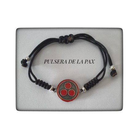 pax cosmica paz pulsera plata de ley