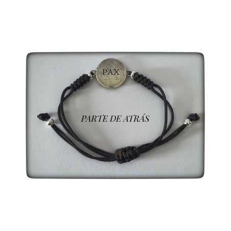 pax cosmica paz pulsera plata de ley