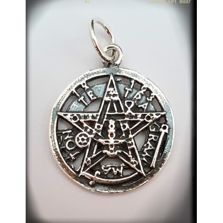 tetragrammaton plata de ley pentagrama esoterico wicca