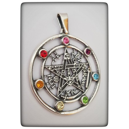 tetragrammaton plata de ley pentagrama esoterico