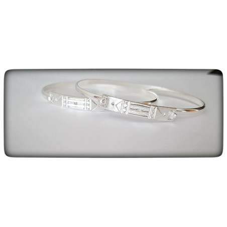 pulsera atlante plata de ley egipto egipcia